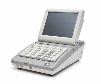 картинка Терминал FlyPOS PRO светлый (C56L, 8" сенс., Intel CedarView 1.86 ГГц, RAM 2 Гб, HDD 500 Гб, с VFD)(без ОС) от магазина ККМ.ЦЕНТР